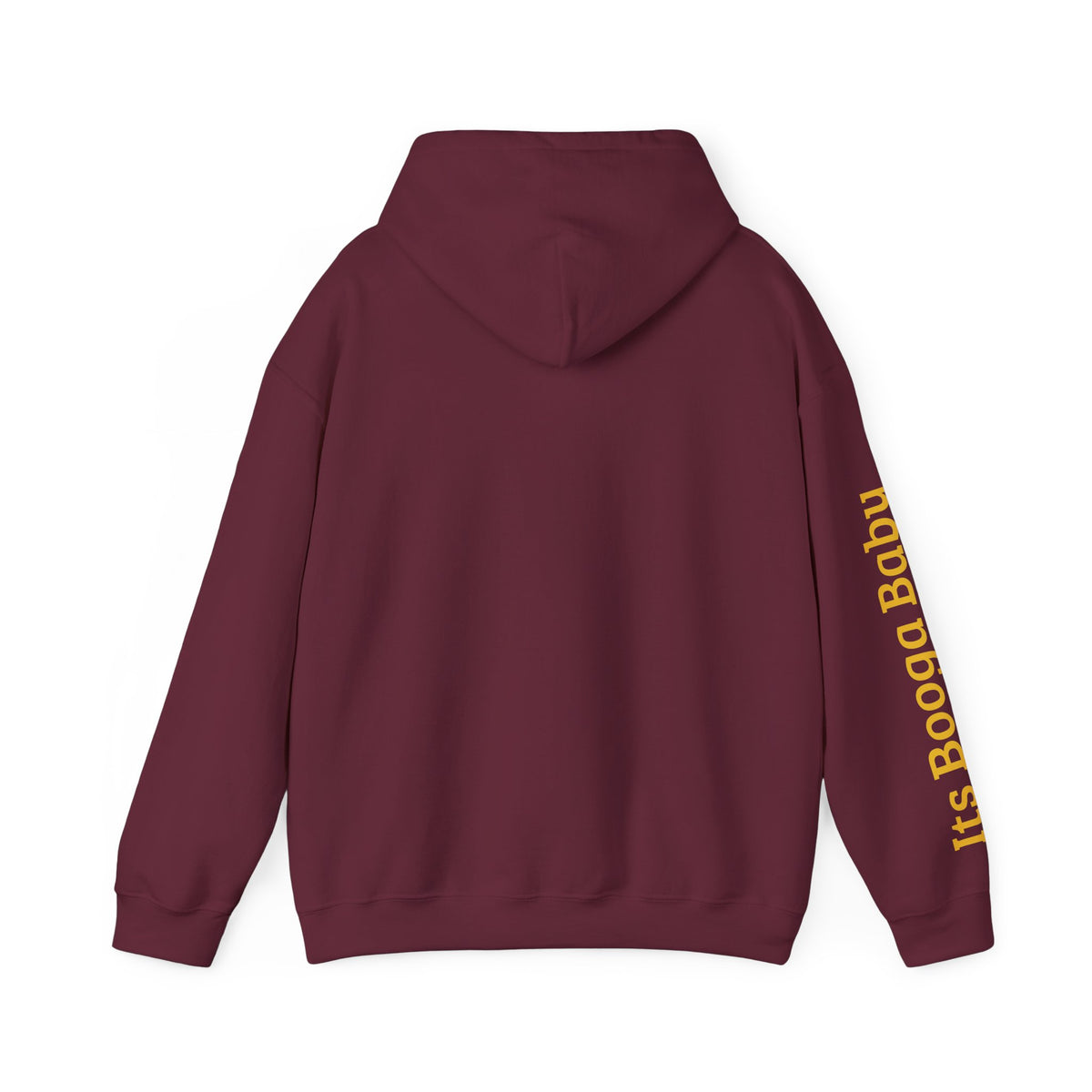 Bear With Hat Minimalist Hoodie — Casual Cute Animal Graphic Sweatshirt