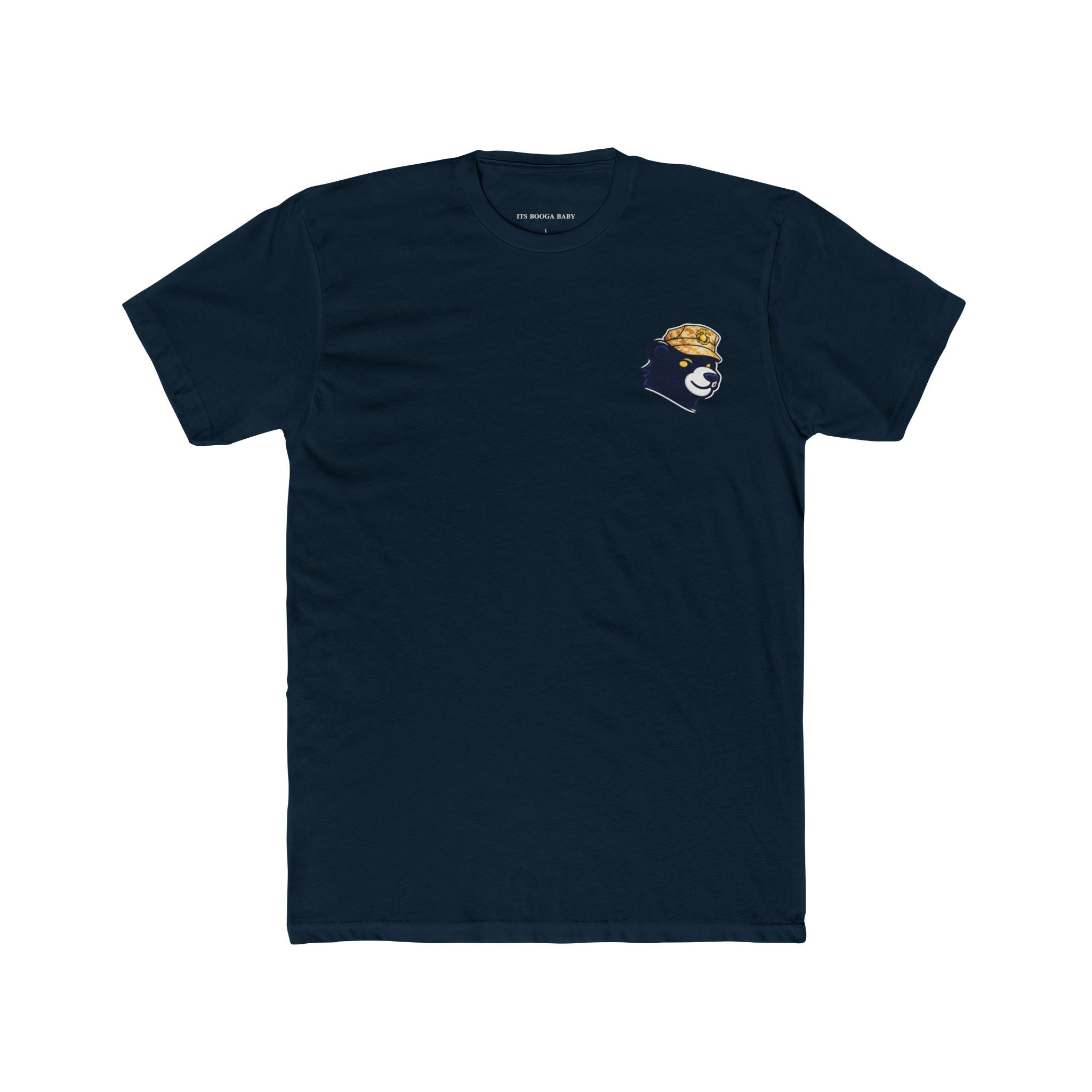 Military Cotton Crew Tee - Customizable