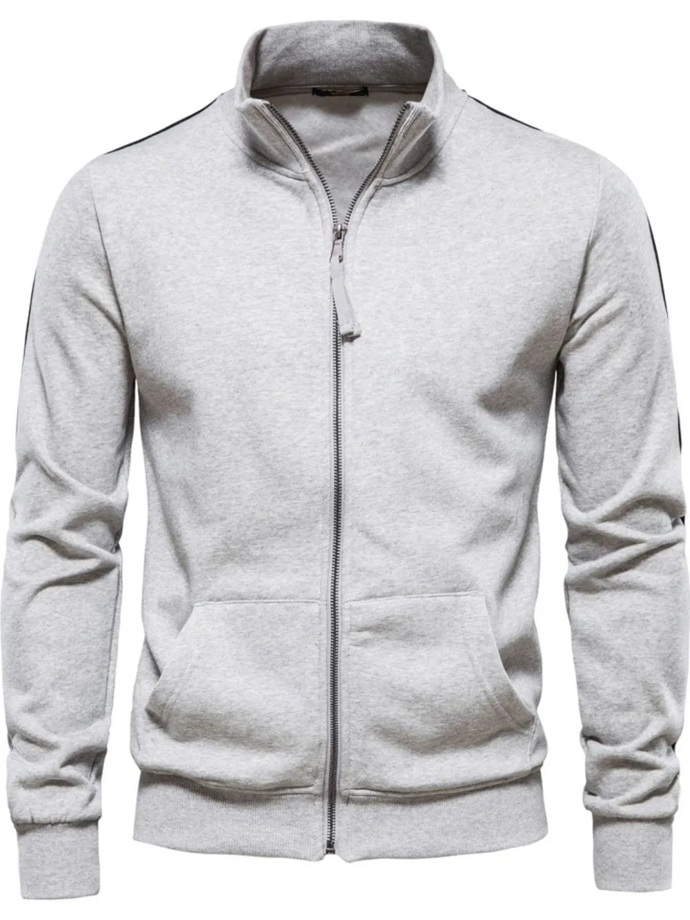 Men's Zip Up Long Sleeve Sweatshirt