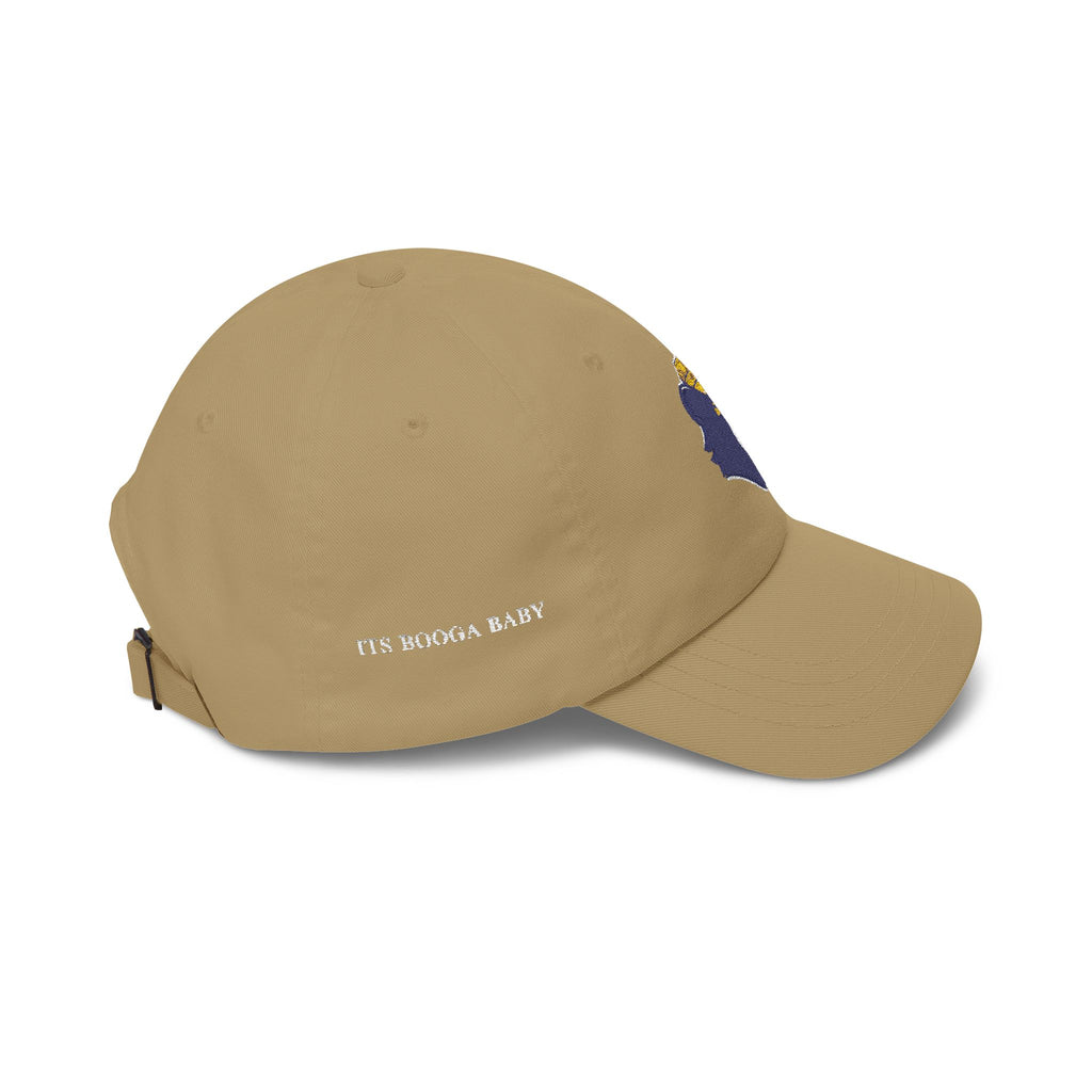 Dad Cap — Embroidered Bear with Yellow Bucket Hat