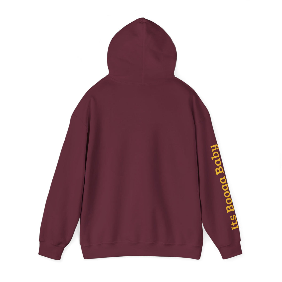 Bear With Hat Minimalist Hoodie — Casual Cute Animal Graphic Sweatshirt